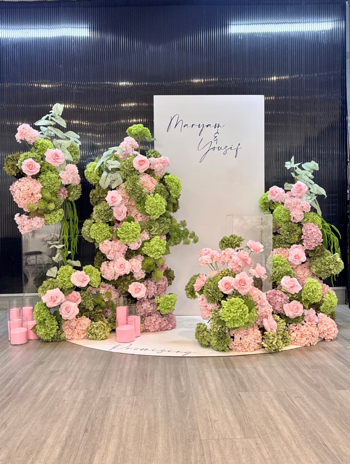 Christening and baptism event styling with elegant decorations in Melbourne