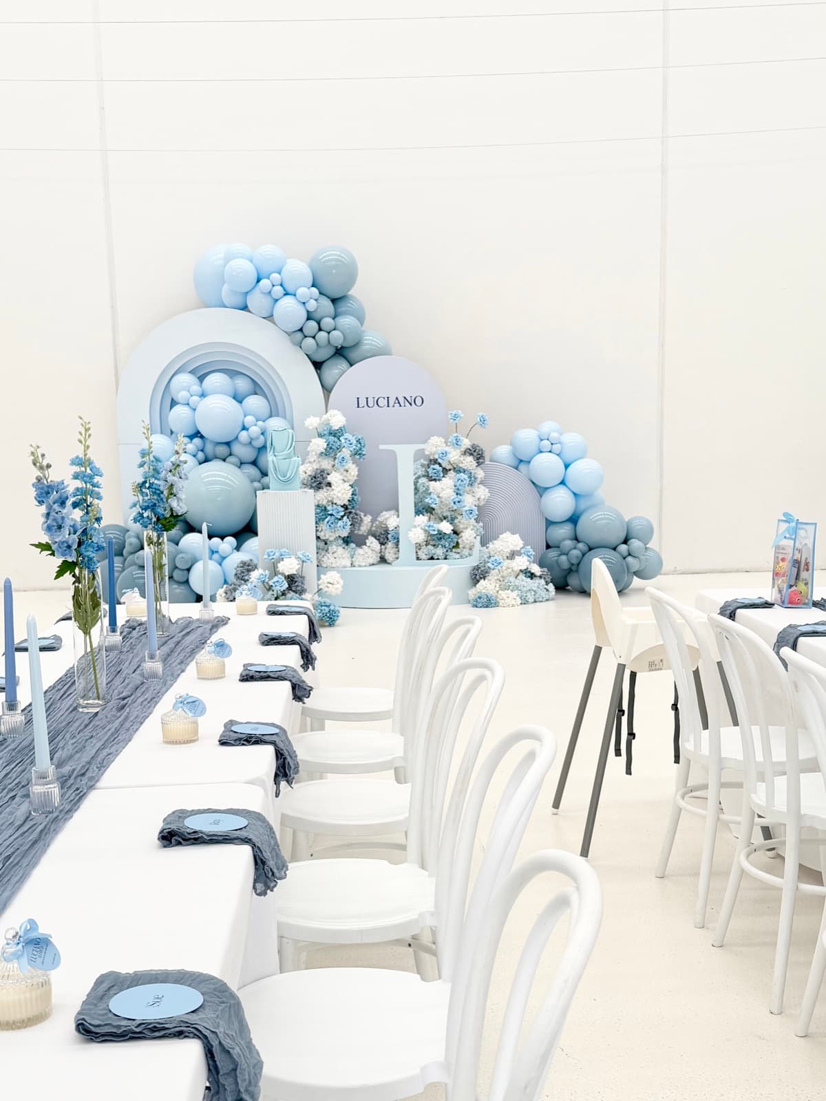 Christenings event styling by IDO Events